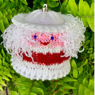 Myra Kness Mrs. Claus Ornament with Hair