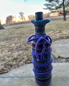 Wine Bottle Cover by Jenny Deters