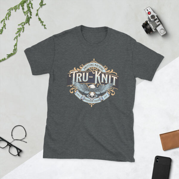 Classic Tru-Knit Logo Tee in different shades of gray!