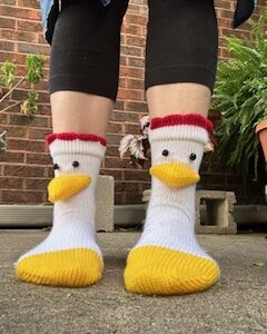 CSM Chicken Slipper Socks