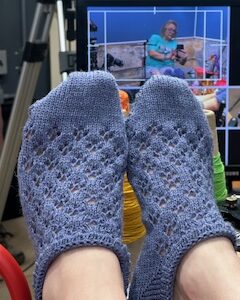 CSM Simple Eyelet Short Sock