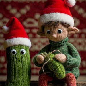 The Christmas Pickle Ornament by Sue Vunesky