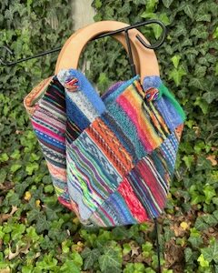 Scrap Yarn Bag by Jenny Deters