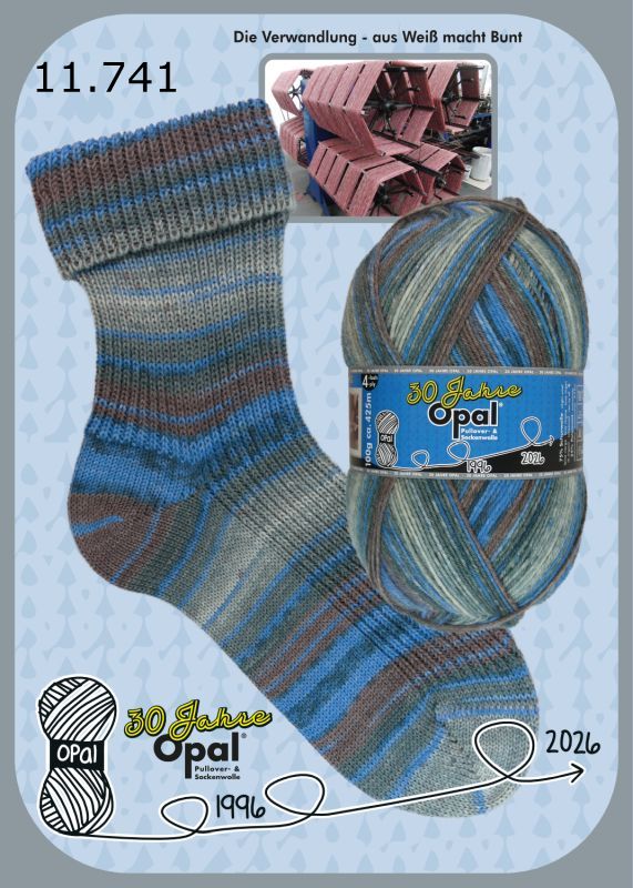 OPAL YARN 1000g CONE 30JAHRE 11741 1 OPAL YARN 1000g CONE 30JAHRE 11741