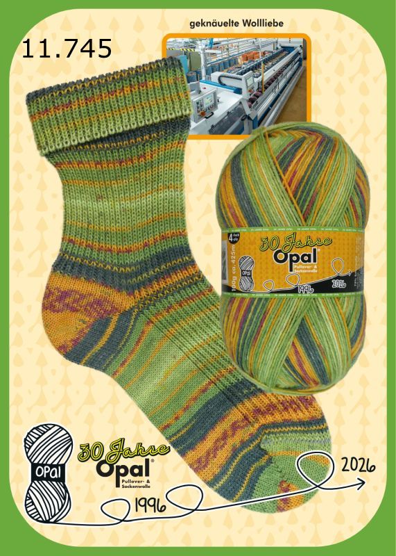 OPAL YARN 1000g CONE 30JAHRE 11745 1 OPAL YARN 1000g CONE 30JAHRE 11745
